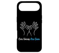 Our Voices are Seen American Sign Language Interprète Coque pour iPhone Air