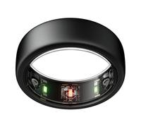Oura Gen3 Horizon Anneau connecté - Taille 12, Stealth | Suivi sommeil, fréquence cardiaque et activité - Max. 7 jours d'autonomie - Compatible iOS/Android - Baguier Oura pour trouver votre taille