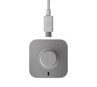 OURA Ring 4 Chargeur - Grey - Taille 15 - Socle de Charge et câble USB-C | Jusqu'à 8 Jours d'autonomie pour Votre Anneau connecté