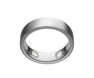 Oura Ring 5 Brushed Silver - Taille 10 - Déterminez Votre Taille Avant d'acheter