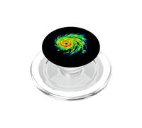 Ouragan Cyclone Tempête Météorologie Tornado Chaser PopSockets PopGrip pour MagSafe