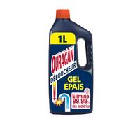 OURAGAN - Gel Déboucheur Puissant et Épais, Action Rapide pour Canalisations Obstruées (Bidon 1L) - Lot de 4 - vendu par Lot