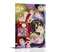 Ouran High School Host Club Peinture murale imperméable et résistante aux taches Peintures murales haute définition peintes par pulvérisation Décorations d'étude et de café, résistantes à la