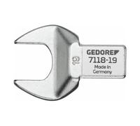 Gedore Clé à fourche d'insertion 7118-27 27 mm 14x18 mat chromé CV Quantité 1