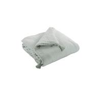 OUREA - Chemin de Lit 90x200cm Capitonné Gaze de Coton Eucalyptus - Altobuy Vert G