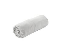 OUREA - Drap Housse 140x190cm Gaze de Coton Nuage - Altobuy Gris