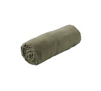 OUREA - Drap Housse 140x190cm Gaze de Coton Romarin -