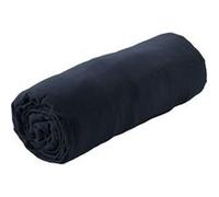 OUREA - Drap Housse 200x200cm Gaze de Coton Minuit - Altobuy Bleu G
