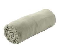 OUREA - Drap Housse 200x200cm Gaze de Coton Romarin - Altobuy Vert