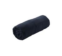 OUREA - Drap Housse 90x190cm Gaze de Coton Minuit -