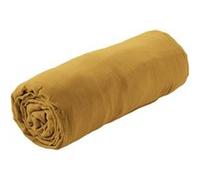 AltoBuy OUREA - Drap Housse 90x190cm Gaze de Coton Safran