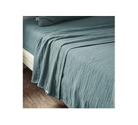 OUREA - Drap Plat 240x300cm Gaze de Coton Canard -