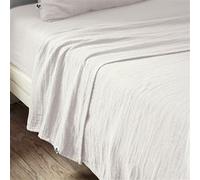 OUREA - Drap Plat 240x300cm Gaze de Coton Chantilly -