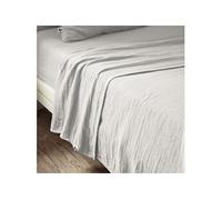 AltoBuy OUREA - Drap Plat 270x300cm Gaze de Coton Nuage