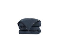 OUREA - Housse de Couette 200x210cm Gaze de Coton Minuit - Altobuy Bleu