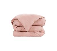 OUREA - Housse de Couette 240x220cm Gaze de Coton Rose Pêche - Altobuy Rose