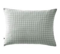 OUREA MOTIF - Taie d'Oreiller 50x70cm Gaze de Coton Eucalyptus à Petits Carreaux - Altobuy Vert