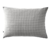 OUREA MOTIF - Taie d'Oreiller 50x70cm Gaze de Coton Nuage à Petits Carreaux -