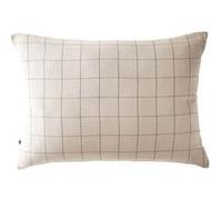 AltoBuy OUREA Motif - Taie d'oreiller 50x70cm Gaze de Coton Pampa à Grands Carreaux