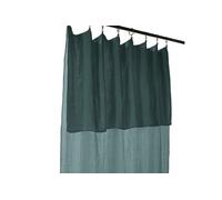 OUREA - Rideau Ajustable 140x300 cm Gaze de Coton Canard + 8 Anneaux Pince - ACTOME