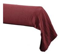 AltoBuy OUREA - Taie de Traversin 43x185cm Gaze de Coton Lie de Vin