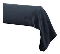 OUREA - Taie de Traversin 85x185cm Gaze de Coton Minuit - Altobuy Bleu G