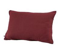 OUREA - Taie d'Oreiller 50x70cm Gaze de Coton Lie de Vin - Altobuy Rouge G