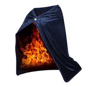 OURECO Couverture chauffante électrique, châle chauffant USB, couverture chauffante sans fil rechargeable, couverture en flanelle lavable avec 3 réglages de chauffage pour voiture, maison, bureau,