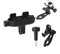 OURHZTB Adaptateur de montage de cadre d'appareil photo pour Insta360 GO 3/GO 3S, support de fixation flexible pour vélo, poignée de porte de voiture, s'adapte aux tuyaux de guidon de 22 à 38 mm et