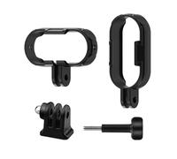 OURHZTB Adaptateur de support de caméra d'action pour Insta360 GO 3S/GO 3, cadre de protection horizontal et vertical