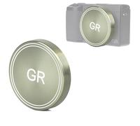OURHZTB Capuchon d'objectif en aluminium pour appareil photo numérique Ricoh GR4 GR IV, housse de protection d'objectif avec doublure en velours doux, protecteur d'objectif anti-poussière et