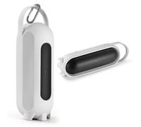 OURHZTB Coque de protection en silicone compatible avec enceinte Bluetooth sans fil Beats Pill 2024, pochette de transport avec poignée (gris)