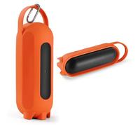 OURHZTB Coque de protection en silicone compatible avec enceinte Bluetooth sans fil Beats Pill 2024, pochette de transport avec poignée (orange)