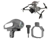 OURHZTB Drone Veilleuse stroboscopique pour DJI Mini 5 Pro, phare LED rechargeable, projecteur avec support d'extension et adaptateur pour drone DJI Mini 5 Pro