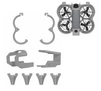 OURHZTB Ensemble de protection anti-collision 3 en 1 pour DJI Neo 2 Accessoires, protecteur de garde d'hélice + train d'atterrissage + pare-chocs de cardan pour DJI Neo 2 Drone Accessoires (gris)