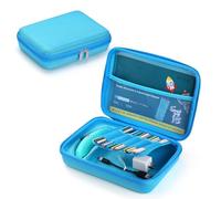 OURHZTB Étui de transport compatible avec 3Doodler Start+ Essentials (2024) pour enfants, sac de rangement portable pour stylo d'impression 3D, recharge de filament et câble de charge, bleu