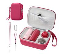 OURHZTB Étui de transport compatible avec Shark ChillPill, étui de voyage rigide portable pour système de ventilateur de refroidissement personnel 3 en 1 Shark ChillPill et accessoires (magenta)