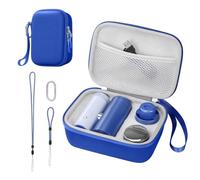 OURHZTB Étui de transport compatible avec Shark ChillPill, étui de voyage rigide portable pour système de ventilateur de refroidissement personnel 3 en 1 Shark ChillPill et accessoires (bleu)