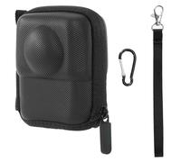 OURHZTB Étui de transport pour appareil photo panoramique DJI Osmo 360, petit sac de rangement étanche de voyage avec dragonne et mousqueton, accessoires de protection