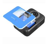 OURHZTB Film de protection d'écran pour DJI Osmo 360 - Avec kit d'alignement automatique - Revêtement AR - Visuels améliorés - Film en verre trempé 9H - Ultra HD - Anti-bulles et anti-rayures - Film