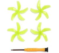 OURHZTB Hélices colorées pour drone DJI Neo, 4 lames d'hélice à 5 lames compatibles avec DJI NEO, réduction du bruit à dégagement rapide, accessoires de drone (vert)