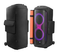 OURHZTB Housse de protection pour enceinte compatible avec JBL PartyBox 710 Enceinte portable, sac de rangement doux pour extérieur avec poches pour chargeur, microphones et accessoires (pour JBL