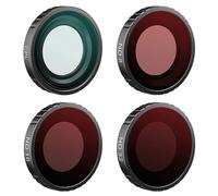 OURHZTB Lot de 4 filtres ND étanches pour appareil photo DJI Osmo Nano, polariseur CPL ND8-64, réduction de la lumière, verre optique multicouche multicouche (CPL+ND8+ND16+ND32))