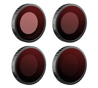 OURHZTB Lot de 4 filtres ND étanches pour appareil photo DJI Osmo Nano, polariseur CPL ND8-64, réduction de la lumière, verre optique multicouche multicouche (ND8 + ND16 + ND32 + ND64)
