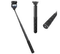 OURHZTB Perche à selfie extensible à dégagement rapide réglable pour DJI Osmo Action 6/Osmo Nano, tige d'extension multifonction avec filetage 6,35 mm pour trépied de montage d'appareil photo