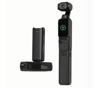 OURHZTB Poignée de batterie compatible avec DJI Osmo Pocket 3, poignée d'alimentation portable, batterie externe intégrée 5000 mAh, filetage réservé 6,35 mm, charge rapide 10 W