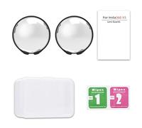 OURHZTB Protège-objectif standard pour Insta360 X5, clarté HD, résistant aux rayures, couverture de protection d'objectif en polycarbonate avec revêtement antireflet, compatible avec les accessoires