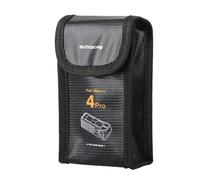 OURHZTB Sac de protection anti-déflagrant et ignifuge pour batterie Lipo DJI Mavic 4 Pro Drone Batteries Safe Storage Bag Guard Pouch Protective Cover, Noir , Storage of 1 Battery