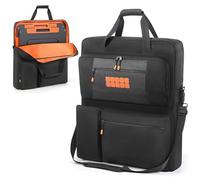OURHZTB Sac de rangement pour panneau solaire ZOUPW 100 W 110 W 200 W 220 W Panneau solaire portable, sac de transport rembourré pour 2 panneaux, avec bandoulière et plusieurs poches