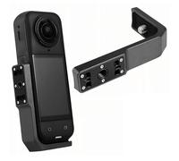 OURHZTB Support vertical et horizontal pour Insta360 X3/X4/X5 Support de prise de vue horizontal avec trou de vis de 6,35 mm, adaptateur de connecteur à deux broches